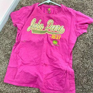 John Deer pink womens shirt